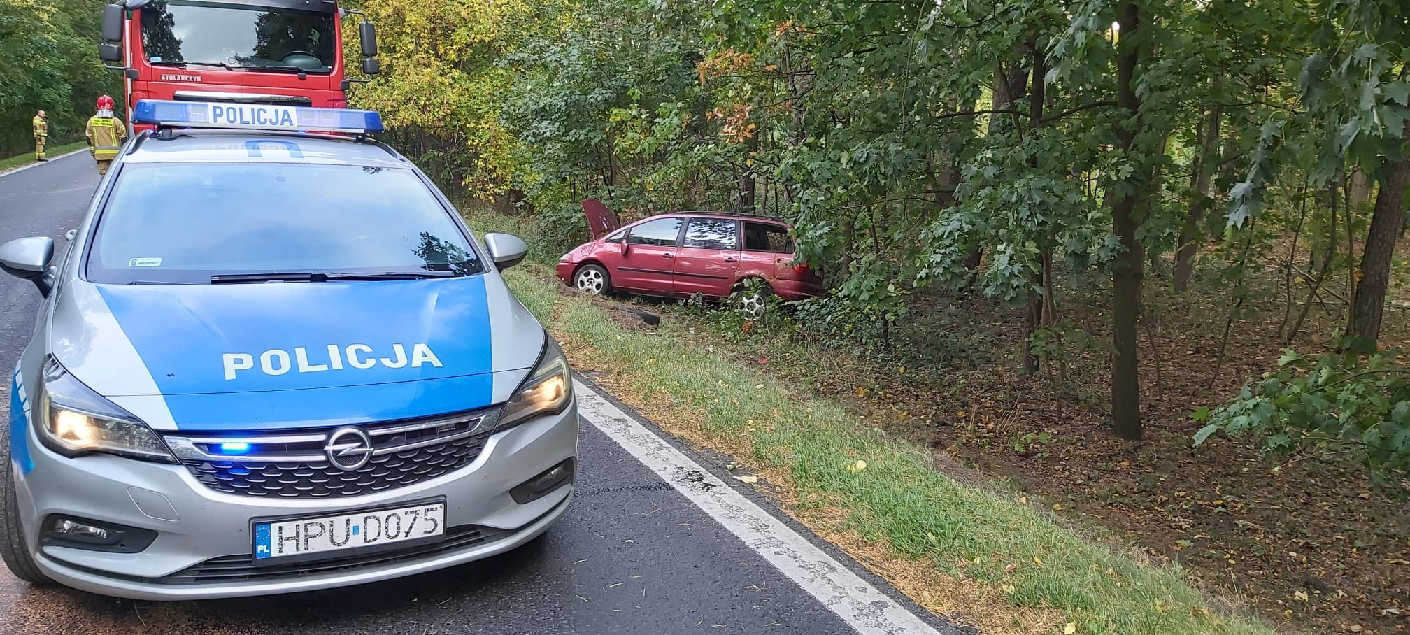 Utrudnienia Na Trasie Szamotu Y Pozna Przez Wyciek Oleju Dosz O Do