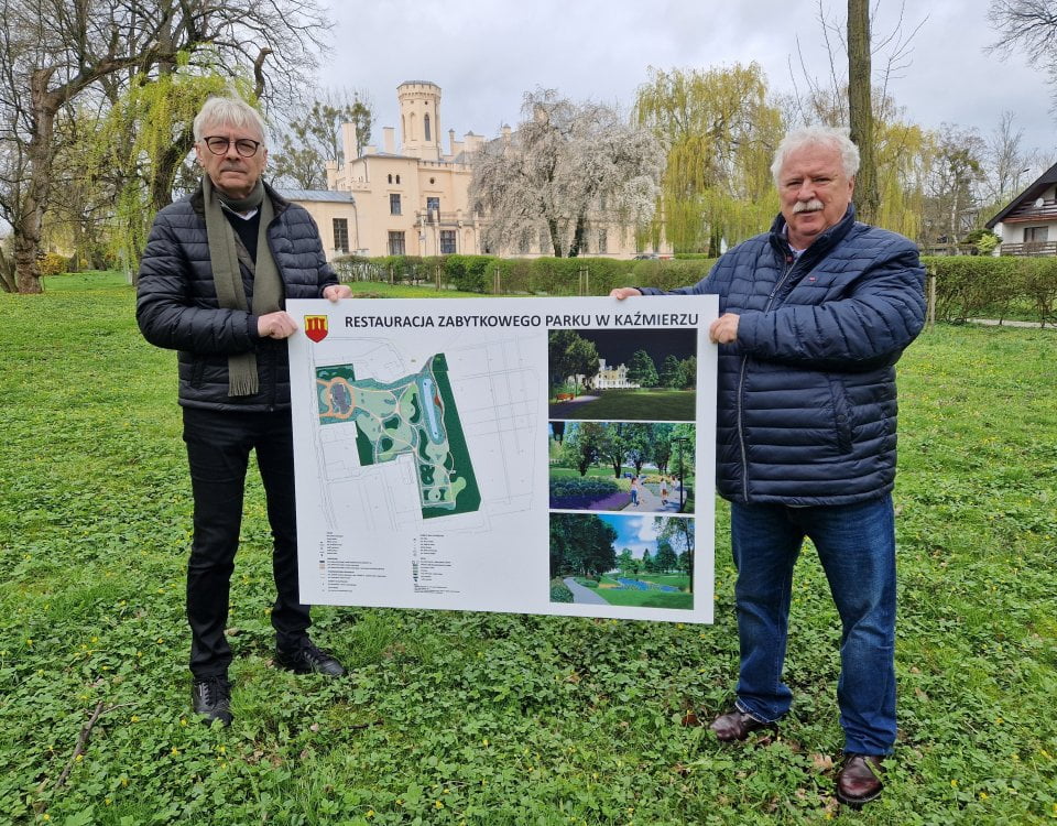 Kaźmierz Gmina z pozwoleniem na przebudowę miejskiego parku