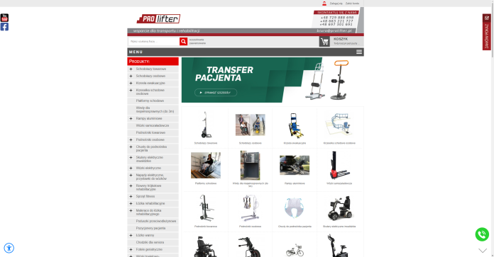 Prolifter - Sklep ze sprzętem rehabilitacyjnym