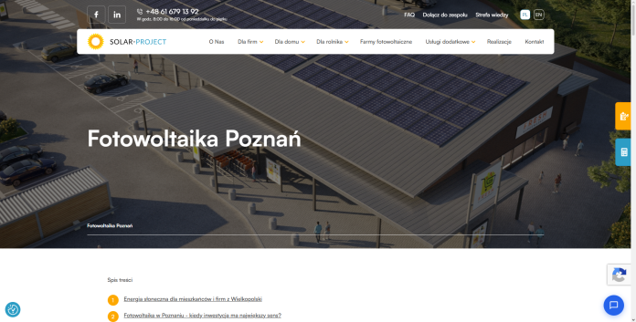 Fotowoltaika Poznań - Solar-Project