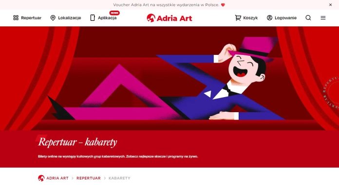 Bilety na kabarety - Adria Art