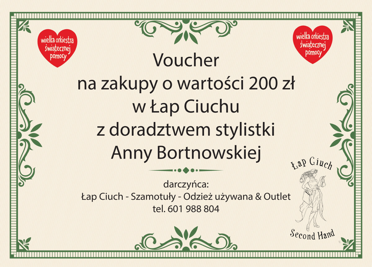 voucher - łapciuch