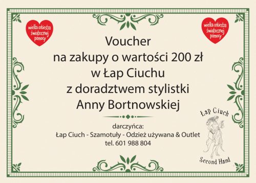 voucher - łapciuch