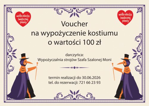 voucher - kostiumy