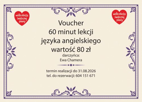 voucher - angielski